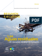 Resumen Ejecutivo de Aguas Residuales