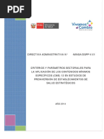 RM 631-2014-DA - Criterios y Parámetros Estudios Preinversión