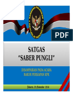 Satgas Saber Pungli Kemenko Polhukam