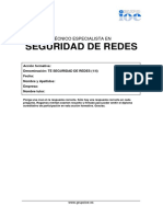 Te Seguridad de Redes - Examen 1 Alumno