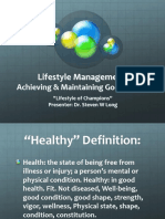 Lifestyle Management