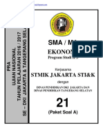 Soal Pra Ujian Nasional Ekonomi Sma Kode A (21) (Pak-Anang - Blogspot.com)