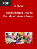 Transformation Decade: Our Manifesto of Change