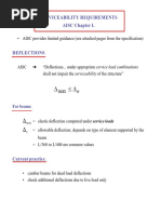 Servicibility Requirments PDF