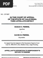 In The Court of Appeal of The State of California: Third Appellate District