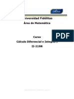 Calculo Diferencial e Integral