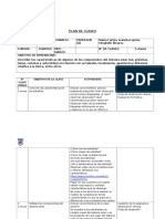 PLAN de CLASE 2017 Ciencias Naturales