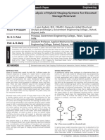 Analysis of Hybrid Staging Systems For Elevated Storage Reservoir