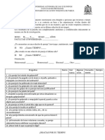 Evaluación Violencia en Pareja