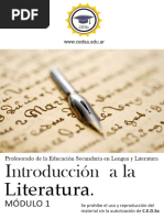 M1-Introducción A La Literatura