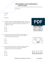 Math30-1 Diploma Practice Exam PermutationsAndCombinations