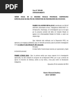 Modelo Escrito de Apersonamiento