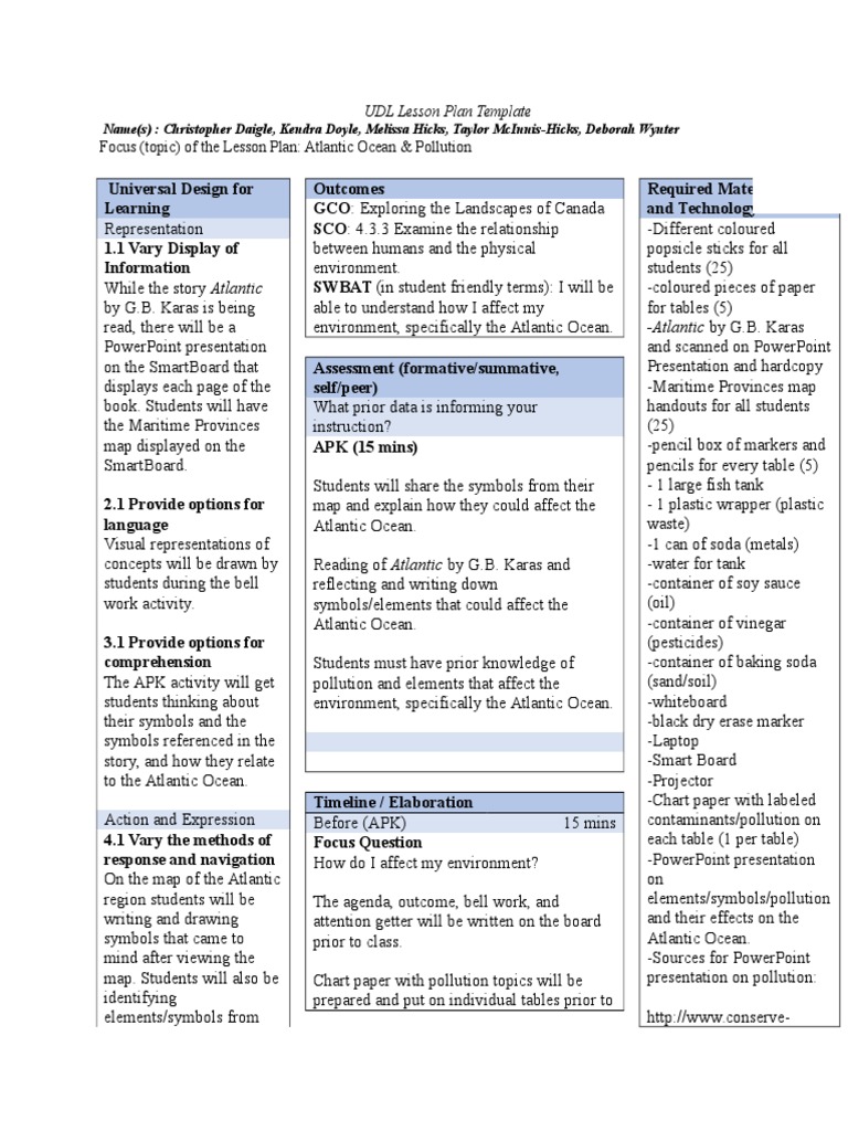 Social Studies Lesson Plan Lesson Plan Educational Assessment