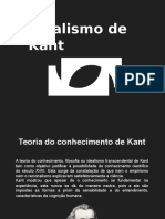 Idealismo Transcendental de Kant