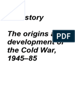 The Cold War Revision Notes