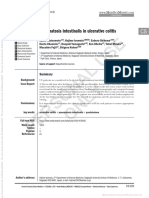 Personal Use Only: Pneumatosis Intestinalis in Ulcerative Colitis