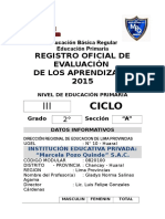 Registro de Gladys