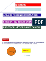 Área de Regiones Circulares