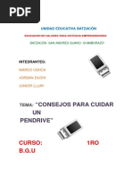 Consejo para Cuidar Un Pendrive