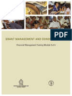 Grant Management Donor Relations