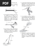 Banco de Ejercicios Estática Momento