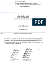 Dimensionamiento de Caserones