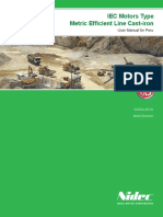 IEC Motor UserManual - Peru PDF