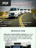 Inter Vehicle Communication