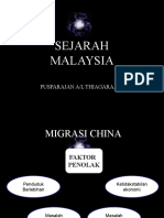 Faktor Kedatangan Imigran India & China