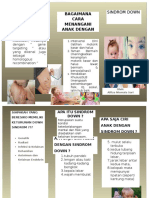 Leaflet Penyuluhan SINDROM DOWN