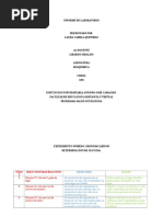 Informe de Laboratorio Bioquimica