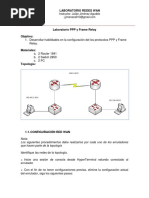 Laboratorio - PPP y FrameRelay