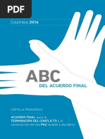 Cartilla ABC Del Acuerdo Final