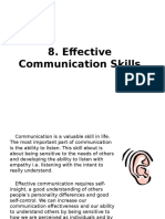 Effective Communication Skills