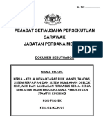 Dokumen Sebutharga Kerja - Kerja Menaiktaraf Bilik Mandi, Tandas