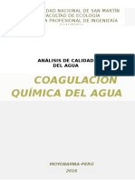 Coagulación Química Del Agua