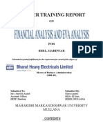 Summer Training Report of Bhel Co.