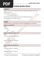 Number Theory BSC Notes Umer Asghar PDF