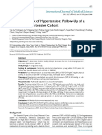 Lifestyle and Risk of Hypertension: Follow-Up of A Young Pre-Hypertensive Cohort