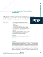 2 - AFAR - Prise en Charge Des Infections Intra Abdominales PDF