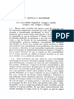 COSERIU - Lengua y Sociedad PDF