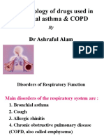 Drugs Used in Bronchial Asthma & COPD