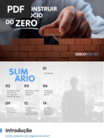 Como Construir Um Negócio Do Zero PDF