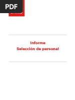 Informe Seleccion Personal Chef