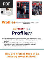 English Presentation On Profiles