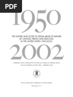 Sexual Abuse of Minors by Catholic Priests in The United States 1950 - 2002