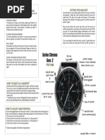 Seiko 7T27 7A20 Setting