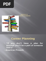 Module 8 Career Planning