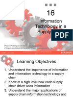 Chapter 16 - Information Technology in A Supply Chain