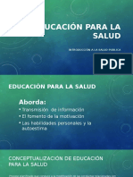 Educación para La Salud